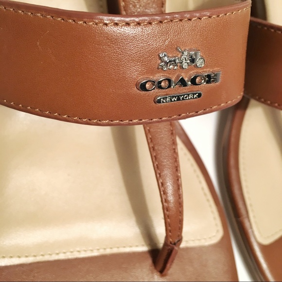 ✨FINAL PRICE✨ COACH Vienna Wedge Sandals - Picture 2 of 6